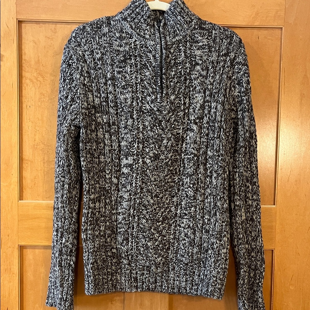 Calvin Klein 1/4- Zip Knit Sweater